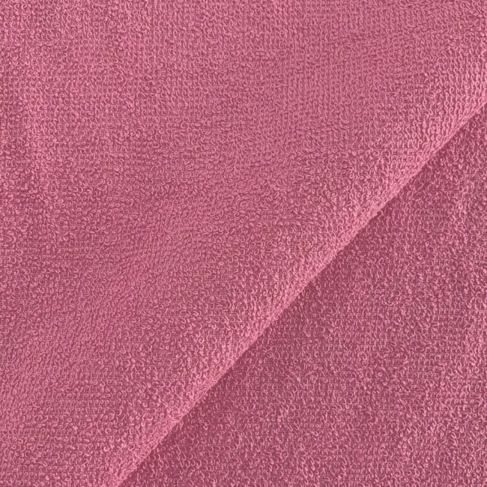 Atoalhado Algodão 1,40 Largura - Rosa bebe