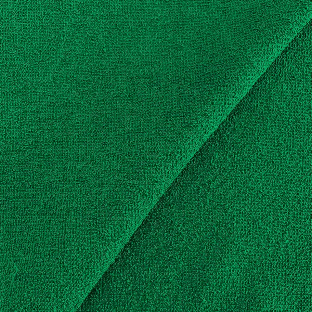 Atoalhado Algodão 1,40 Largura - Verde bandeira
