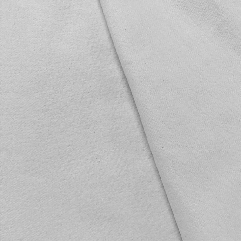 Flanela Cueiro Lisa 0,80 Largura - Branco