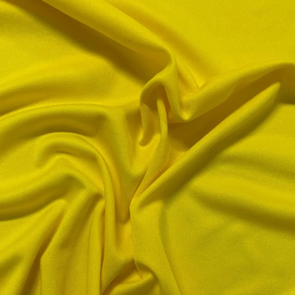 Malha Helanca Dry 1,60 Largura - Amarelo