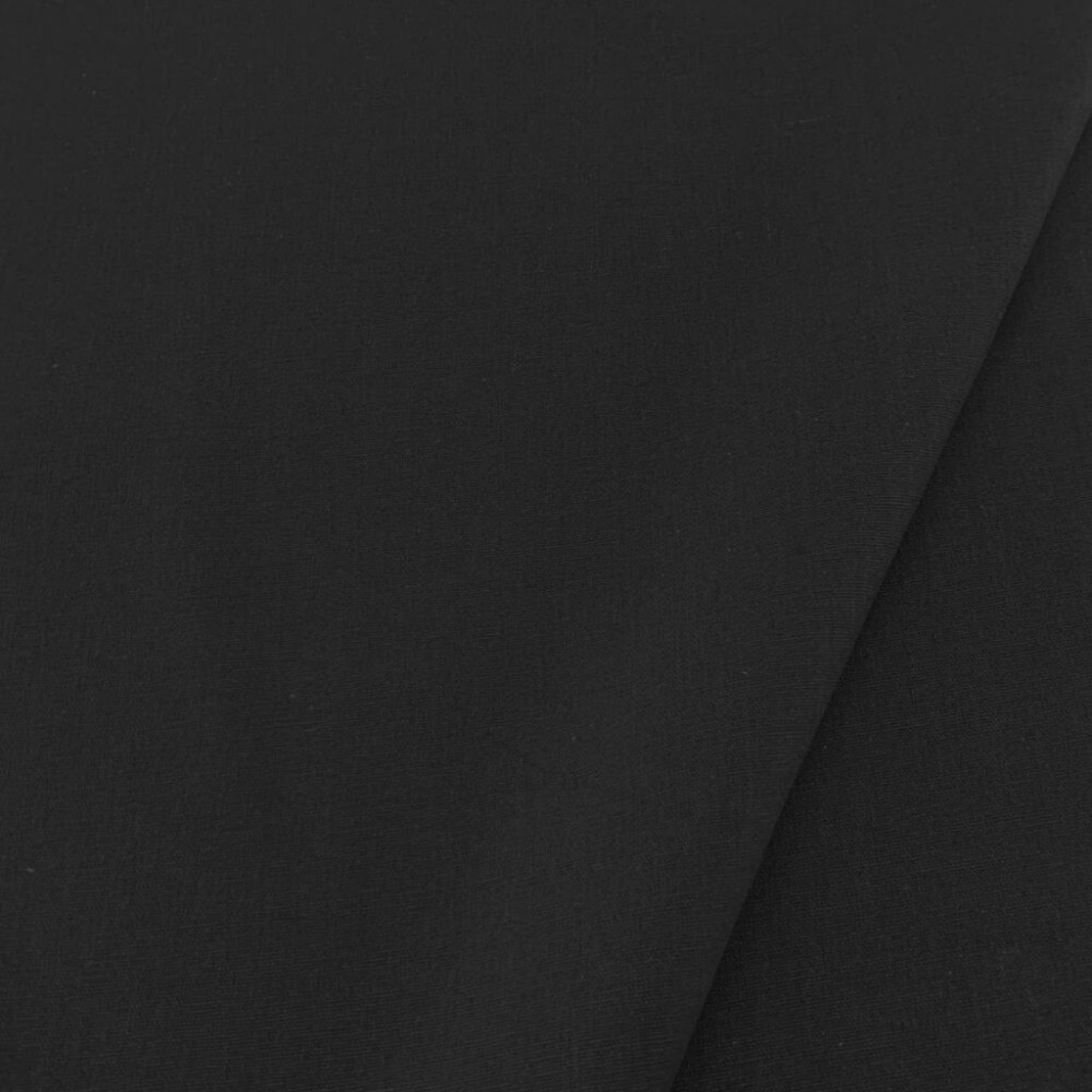 Tecido Linho Liso 1,32 Largura - Preto