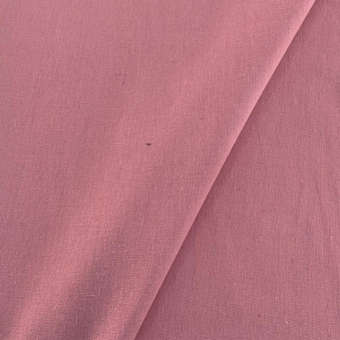 Tecido Linho Liso 1,32 Largura - Rosa envelhecido