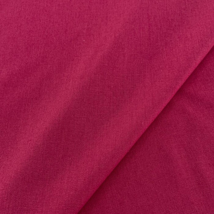 Tecido Linho Liso 1,32 Largura - Rosa pink