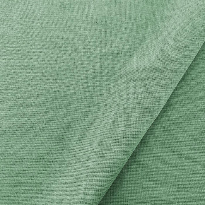 Tecido Linho Liso 1,32 Largura - Verde agua
