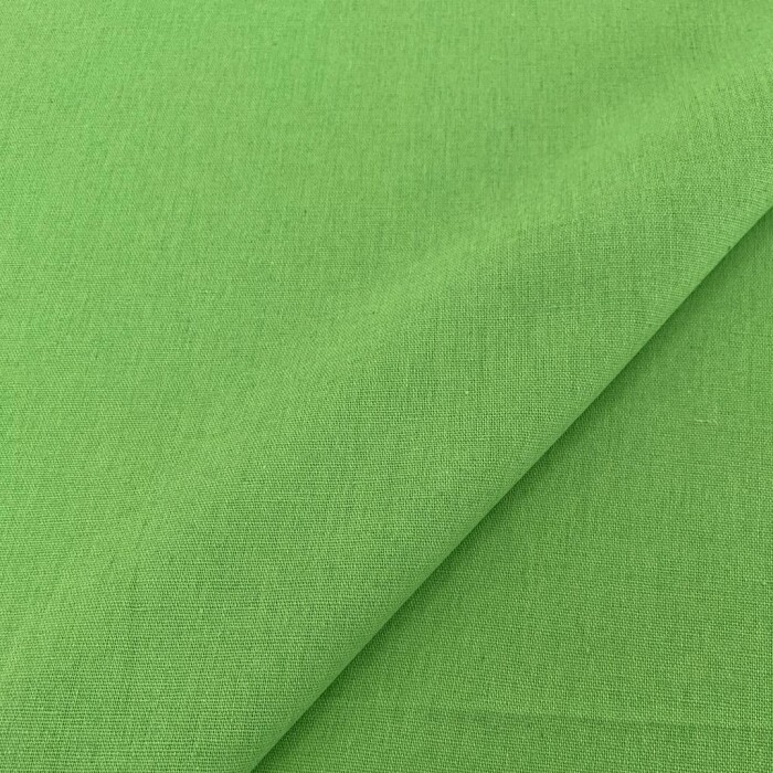 Tecido Linho Liso 1,32 Largura - Verde claro