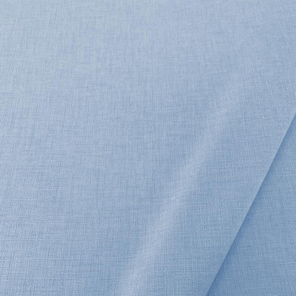 Tecido Linho Rustico 1,47 Largura - Azul bebe
