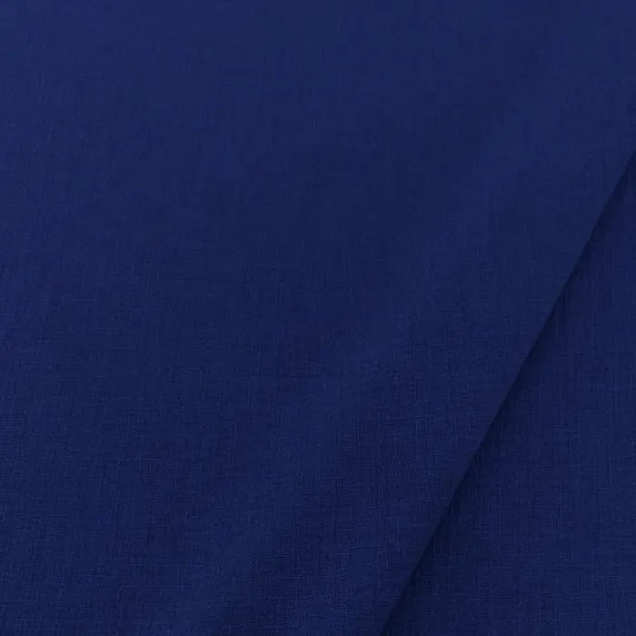 Tecido Linho Rustico 1,47 Largura - Azul marinho