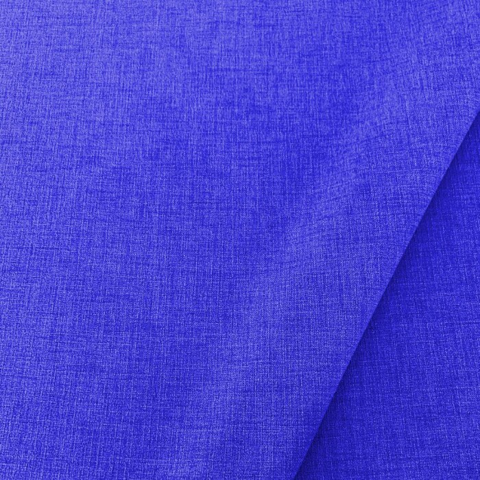 Tecido Linho Rustico 1,47 Largura - Azul royal