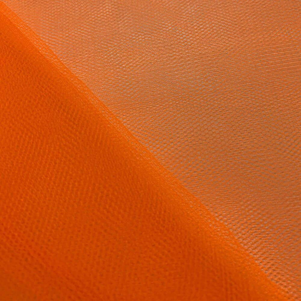 Tecido Tule 2,40 Metros - Laranja neon