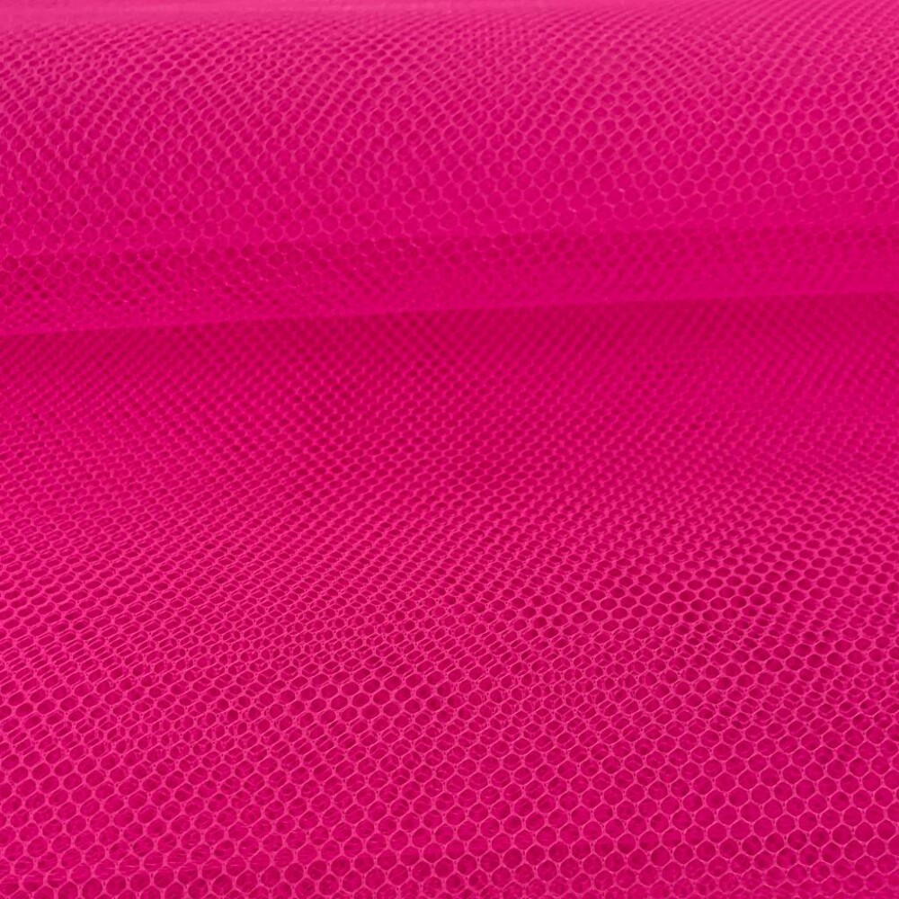 Tecido Tule Filó 3,00 Largura - Rosa pink