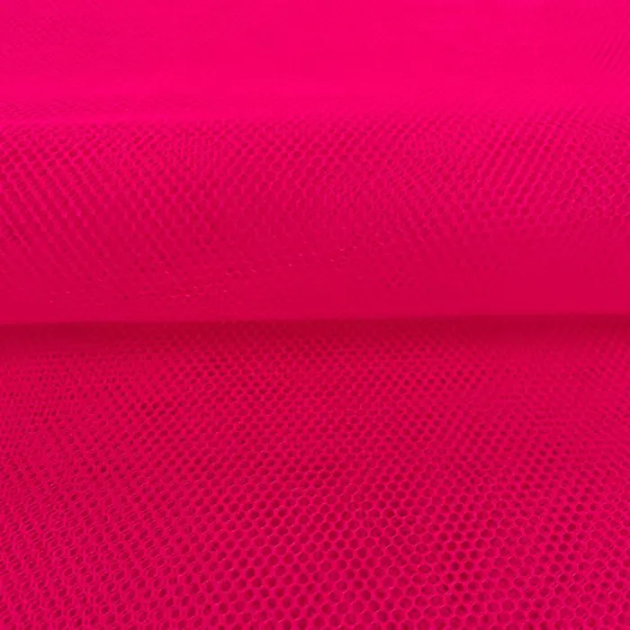 Tecido Tule Filó 3,00 Largura - Rosa pink neon