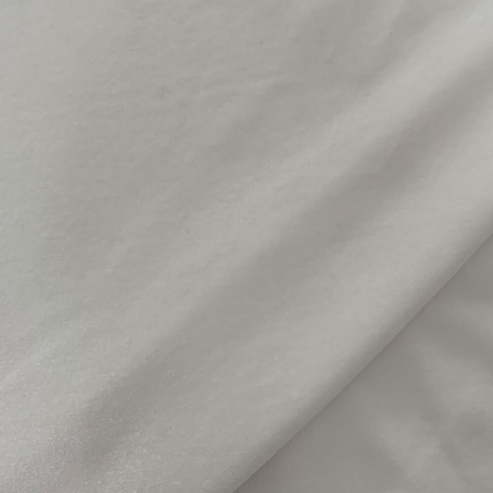 Tecido Veludo Molhado 1,52 Largura - Off-white