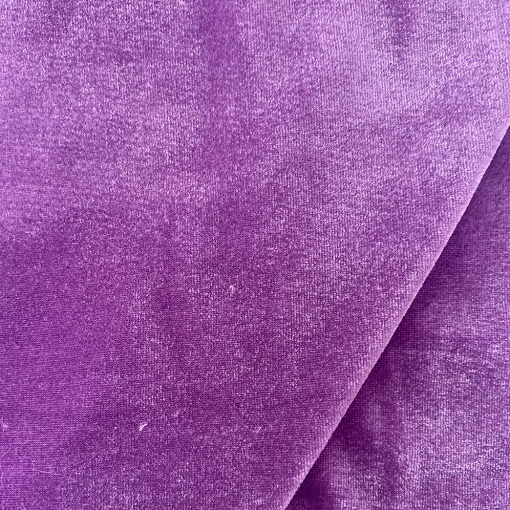 Tecido Veludo Molhado 1,52 Largura - Roxo