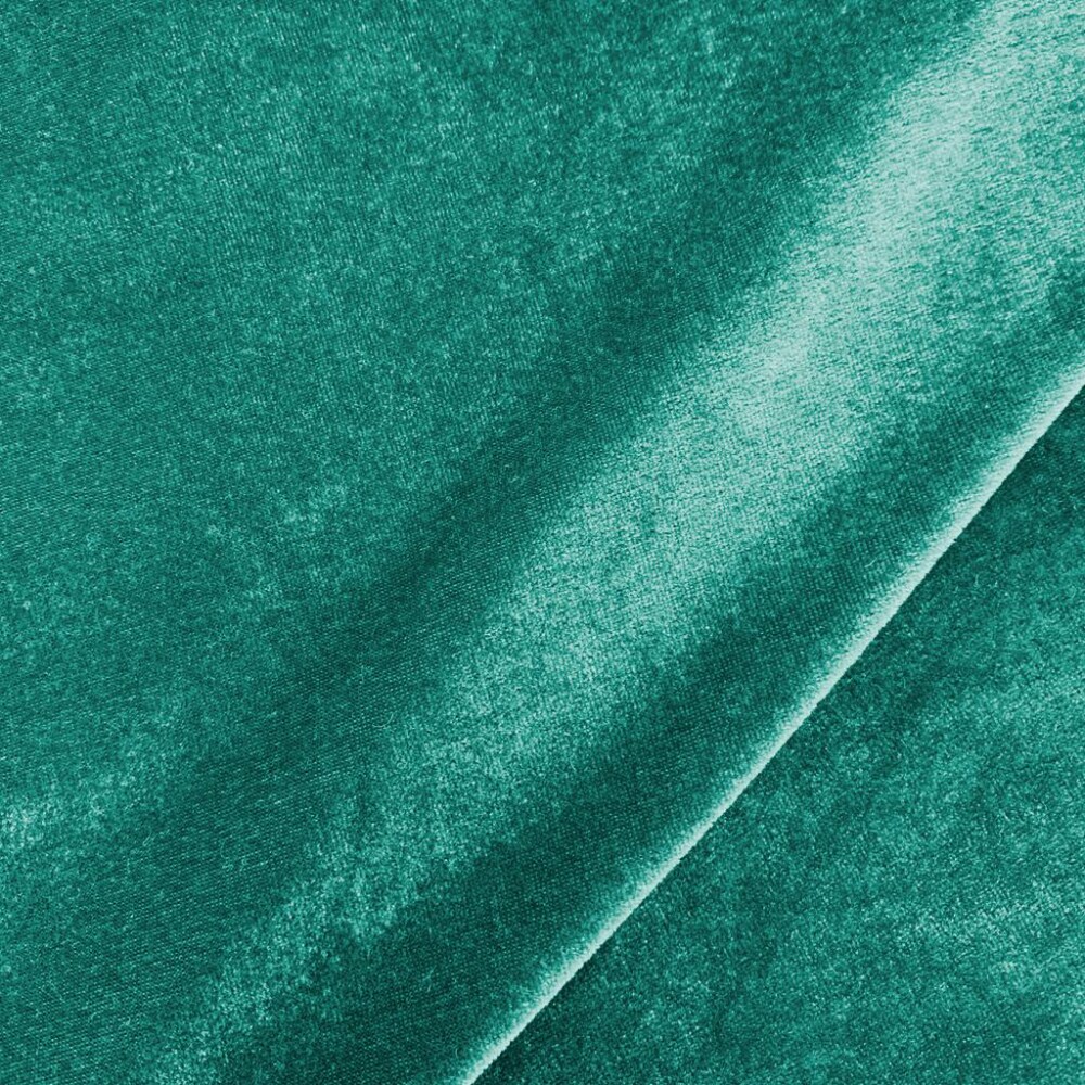 Tecido Veludo Molhado 1,52 Largura - Verde jade