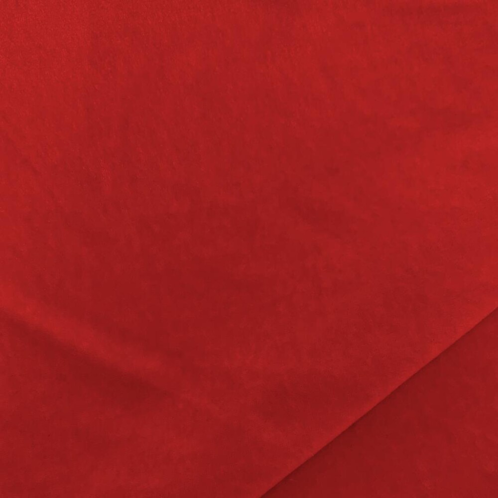 Tecido Veludo Molhado 1,52 Largura - Vermelho