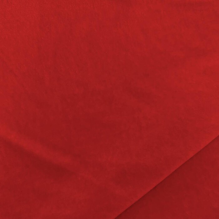 Tecido Veludo Molhado 1,52 Largura - Vermelho