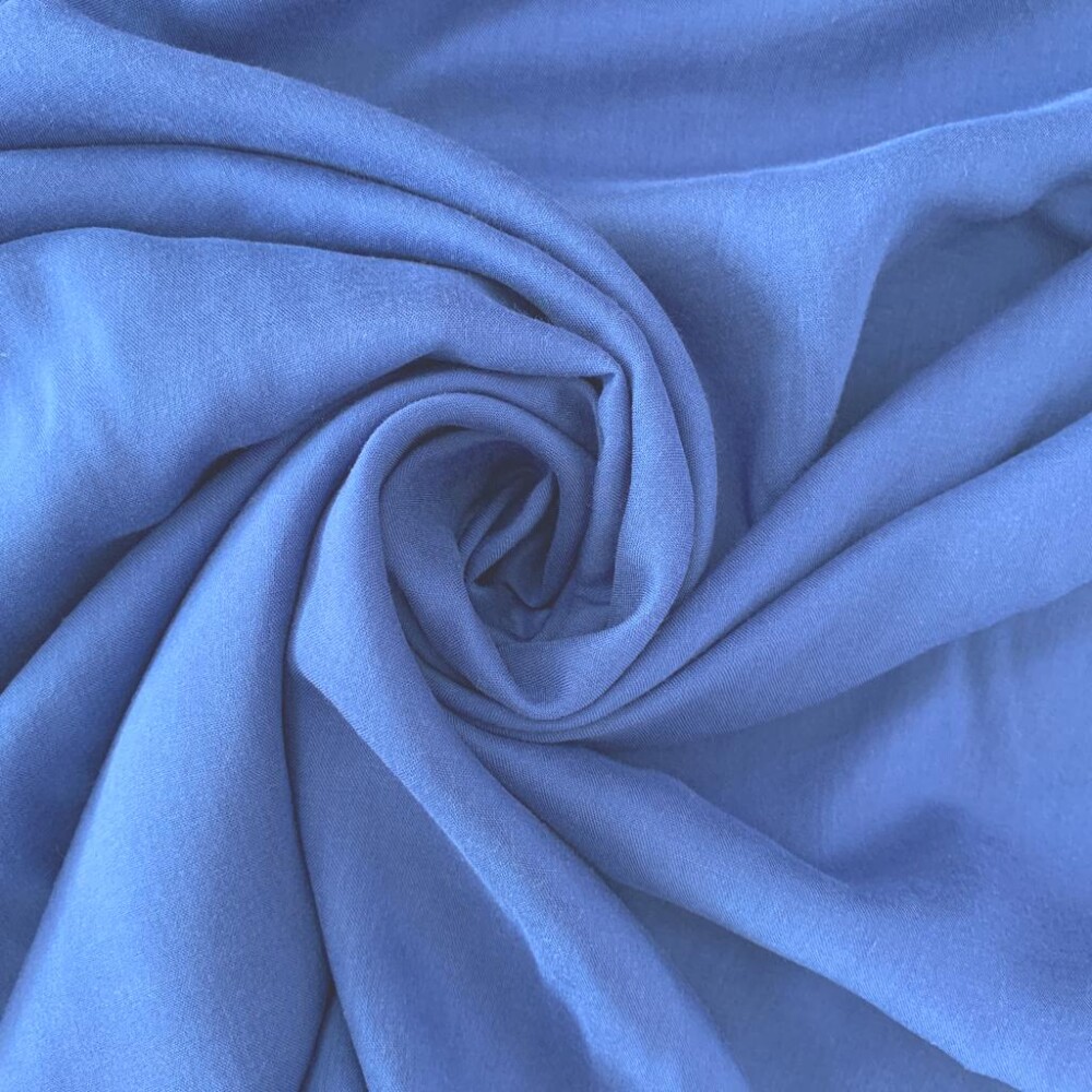 Tecido Viscose Lisa 1,40 Largura - Azul bebe