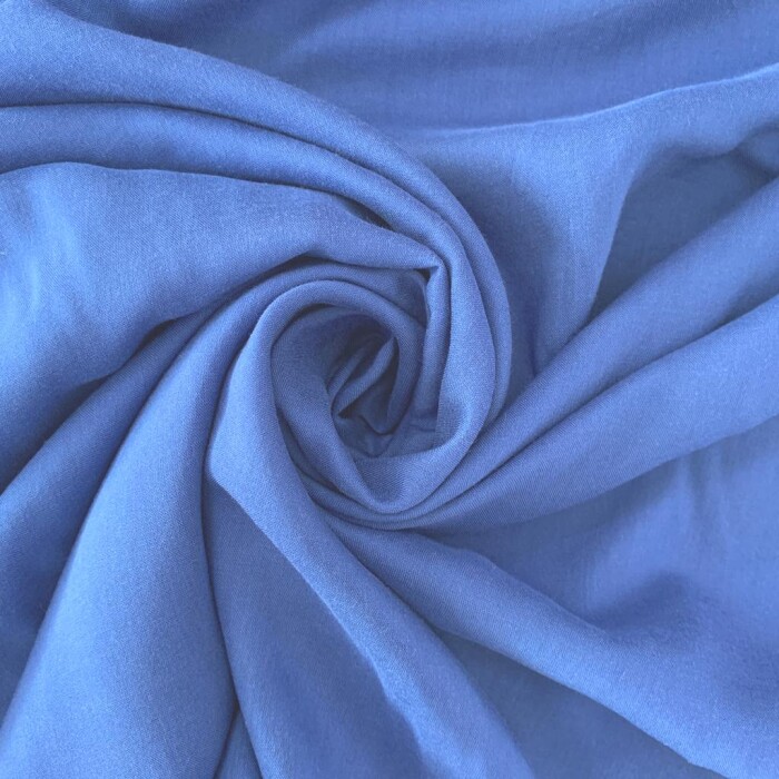 Tecido Viscose Lisa 1,40 Largura - Azul bebe