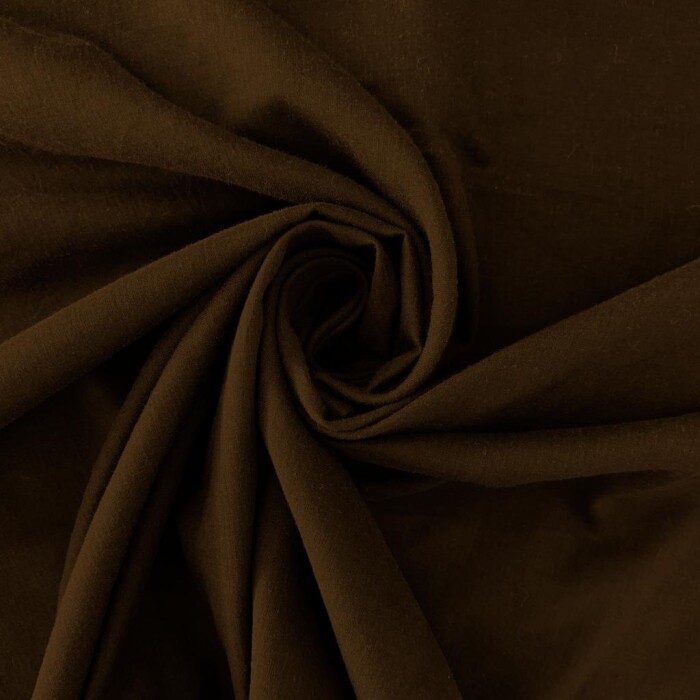 Tecido Viscose Lisa 1,40 Largura - Marrom