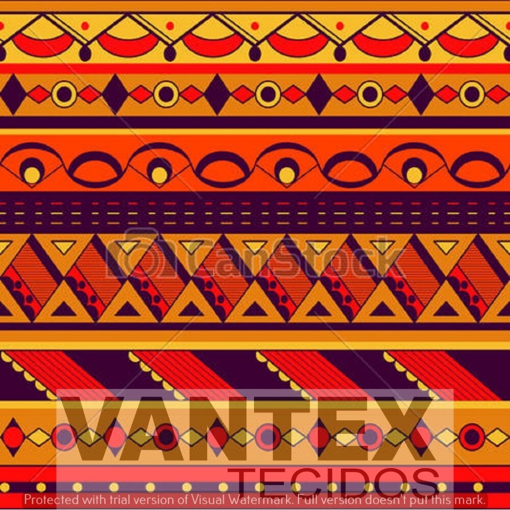 Tecido Microfibra Estampa Digital - Afr(5) - africa, africanas