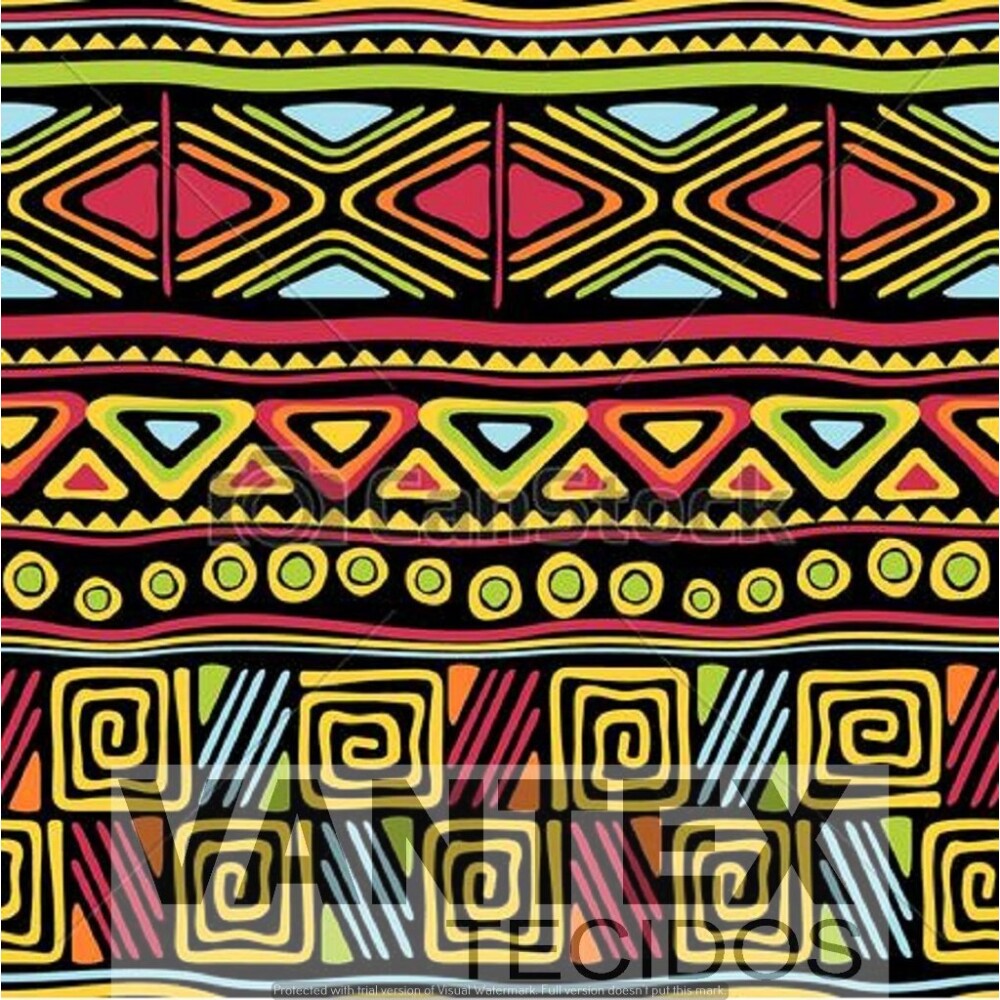 Tecido Microfibra Estampa Digital - Afr(6) - africa, africanas