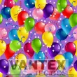 Tecido Microfibra Estampa Digital - Ani(9) - aniversário, balão