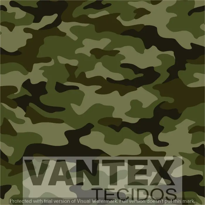 Tecido Microfibra Estampa Digital - Cam(51) - camuflado