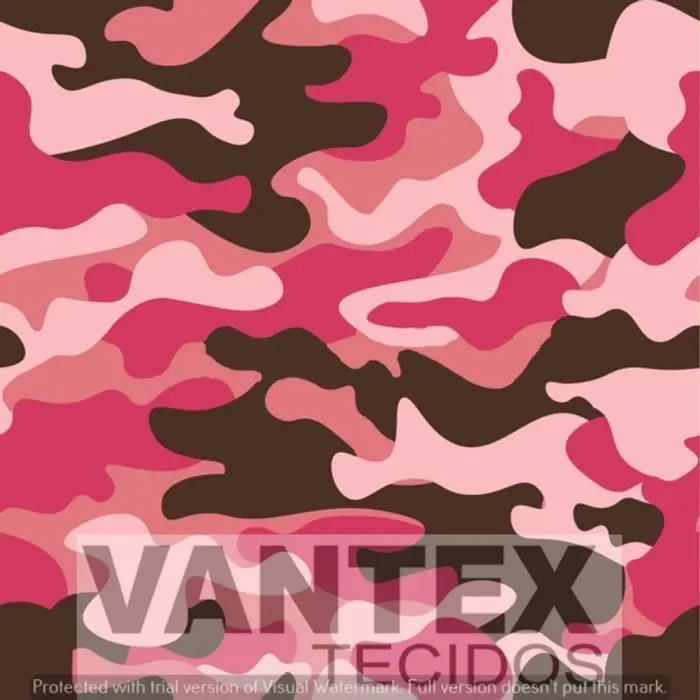 Tecido Microfibra Estampa Digital - Cam(6) - camuflado