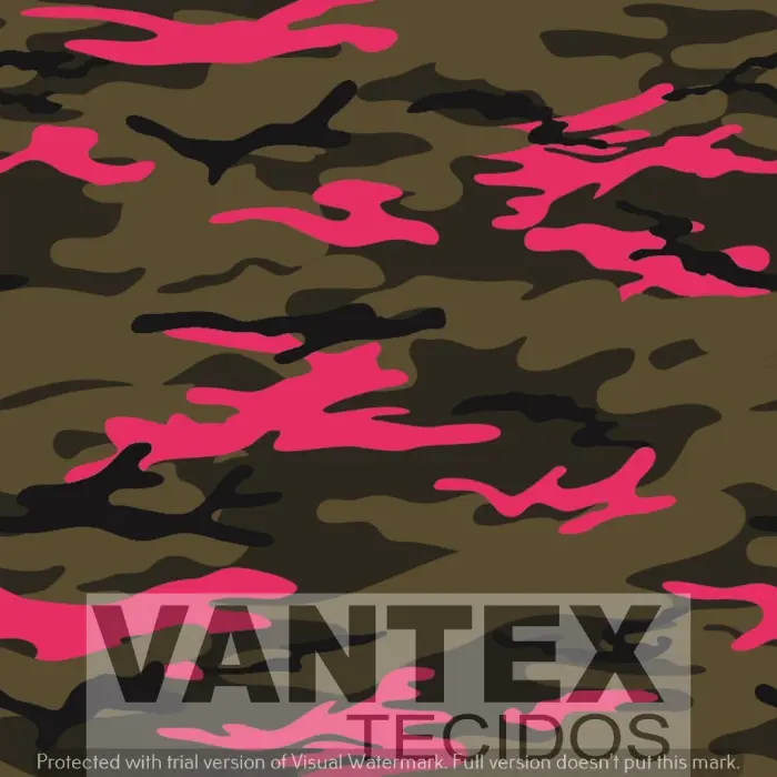 Tecido Microfibra Estampa Digital - Cam(79) - camuflado