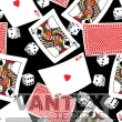 Tecido Microfibra Estampa Digital - Cas(37) - cassino, cartas, dados