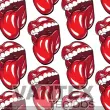 Tecido Microfibra Estampa Digital - Cra(73) - boca, língua, rolling stones