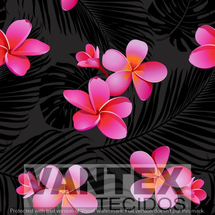 Tecido Microfibra Estampa Digital - Flo(88) - floral