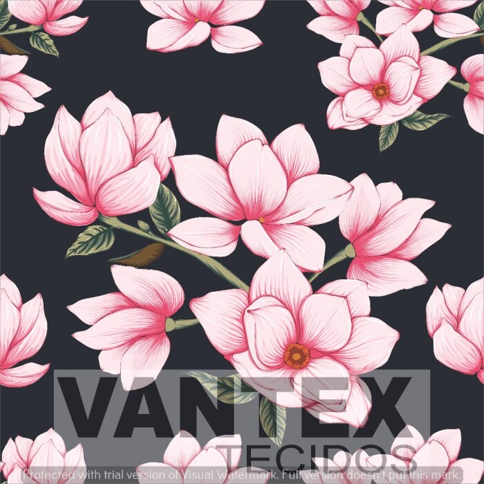 Tecido Microfibra Estampa Digital - Flc(142) - floral