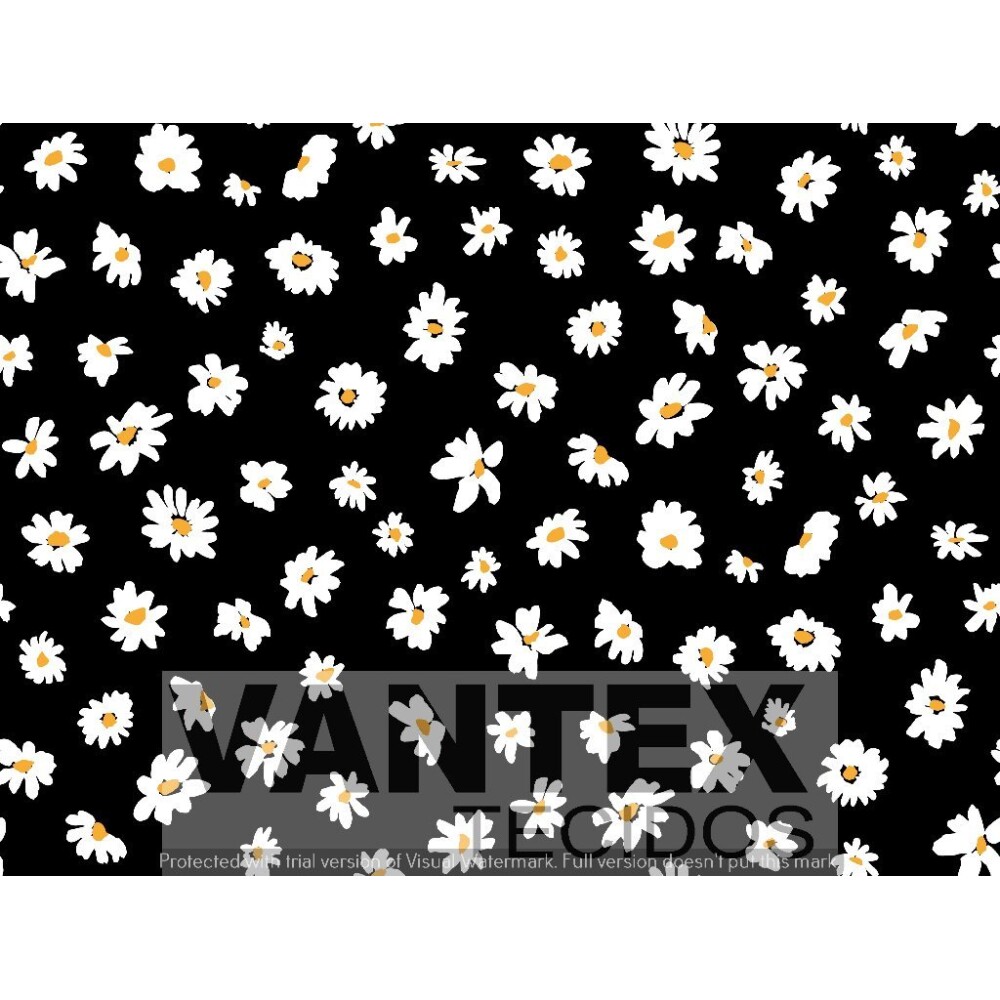 Tecido Microfibra Estampa Digital - Flc(21) - floral