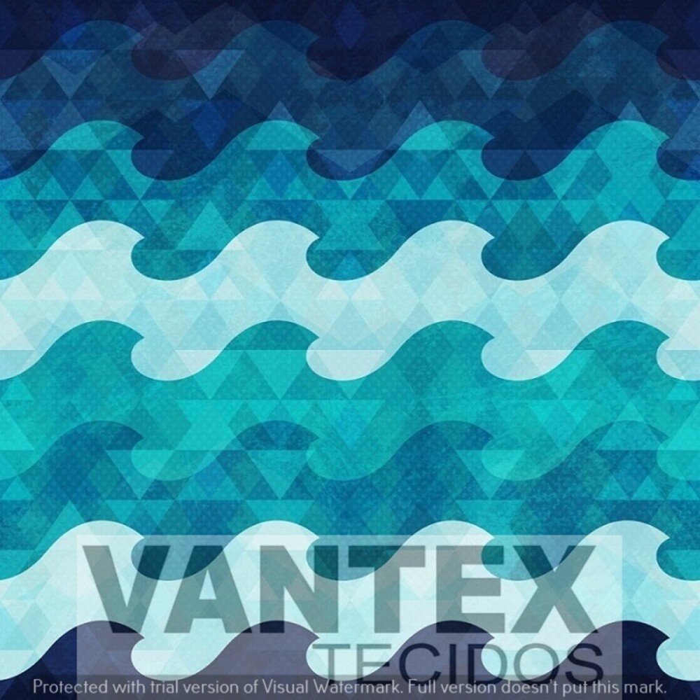 Tecido Microfibra Estampa Digital - Geo(13) - geométricas