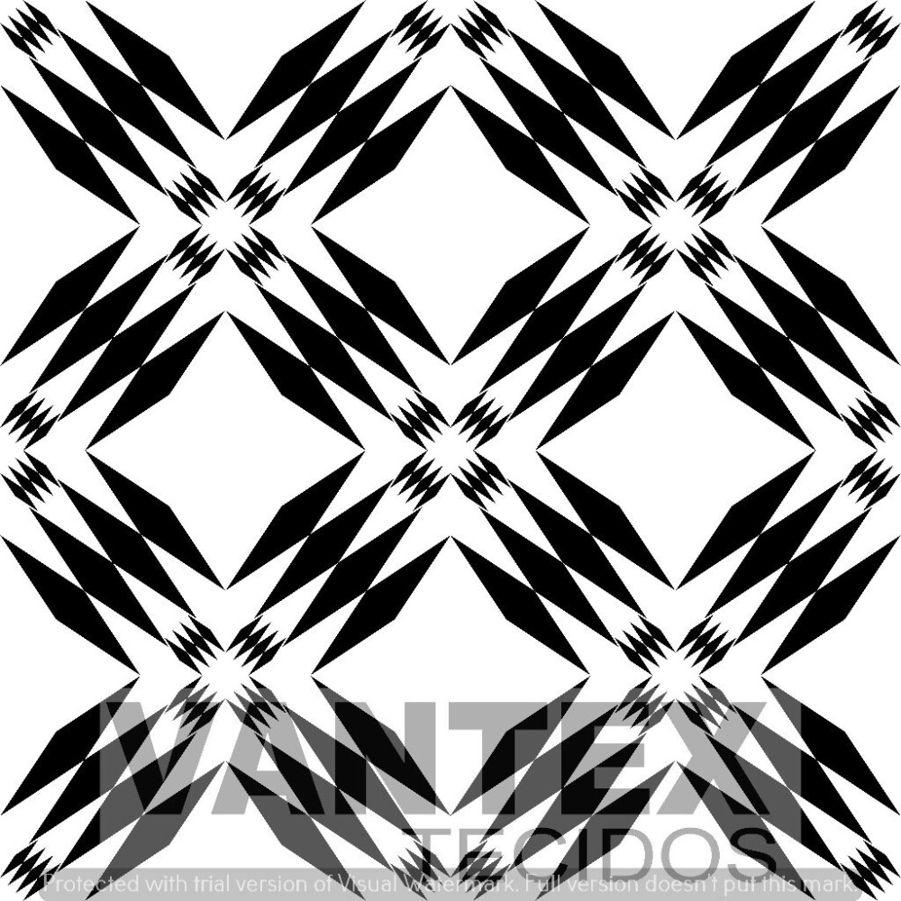 Tecido Microfibra Estampa Digital - Geo(134) - geométricas