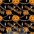 Tecido Microfibra Estampa Digital - Hal(12) - halloween, vela, abobora