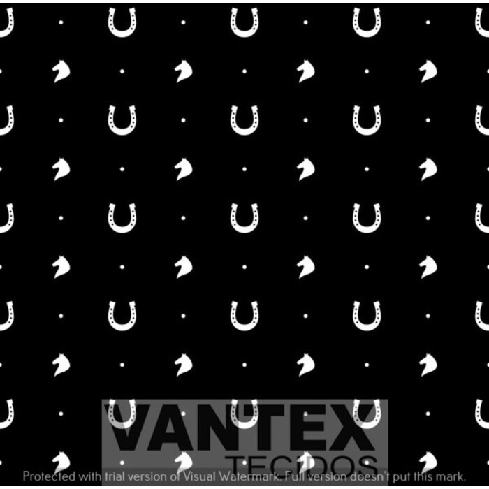 Tecido Microfibra Estampa Digital - Har(10) - haras