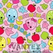 Tecido Microfibra Estampa Digital - Inf(39) - infantil, frutas