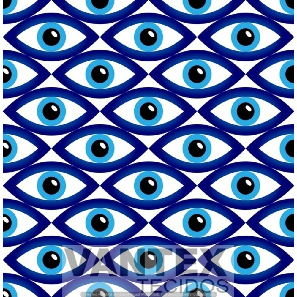 Tecido Microfibra Estampa Digital - Maq(12) - maquiagem, olhos