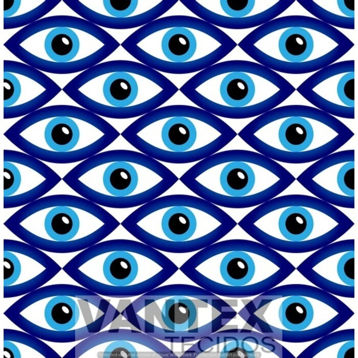 Tecido Microfibra Estampa Digital - Maq(12) - maquiagem, olhos