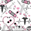 Tecido Microfibra Estampa Digital - Med(9) - médicas, médicos, saúde