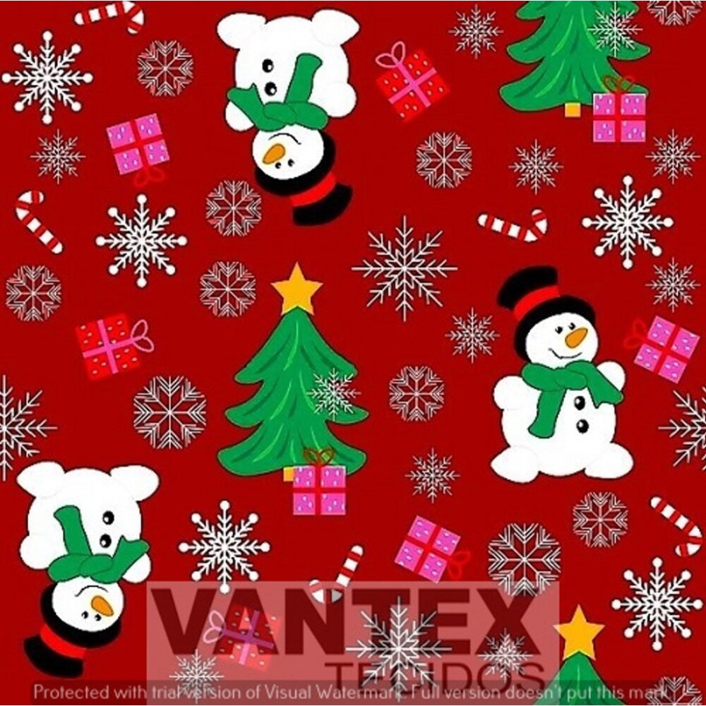 Tecido Microfibra Estampa Digital - Nat(140) - natal, natalinas