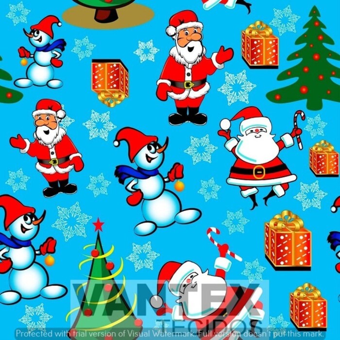 Tecido Microfibra Estampa Digital - Nat(92) - natal, natalinas