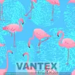 Tecido Microfibra Estampa Digital - Psr(11) - pássaro, flamingo