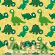 Tecido Microfibra Estampa Digital - Pe1(105) - pets, dinossauro