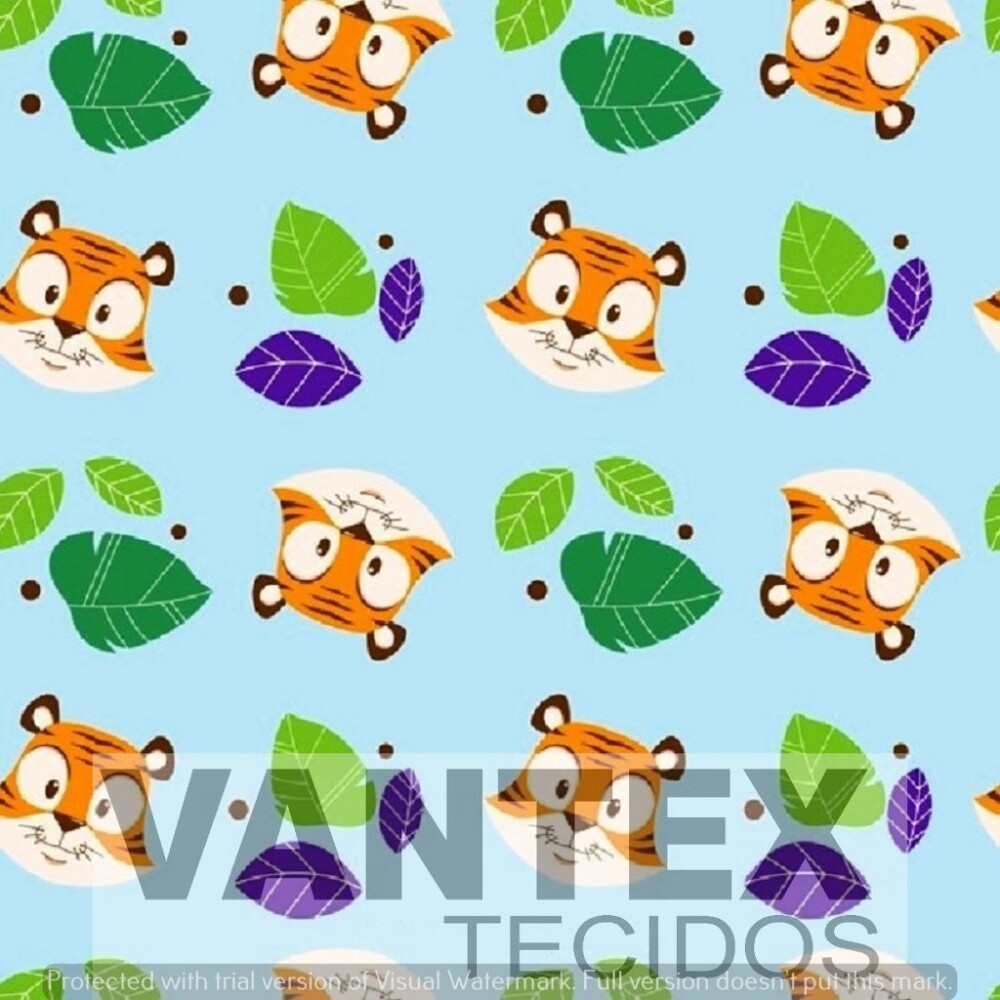 Tecido Microfibra Estampa Digital - Pe1(117) - pets, cachorro
