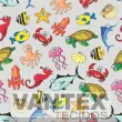 Tecido Microfibra Estampa Digital - Pe1(64) - pets, mar, animais marinhos