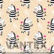 Tecido Microfibra Estampa Digital - Pe2(567) - pets, zebra